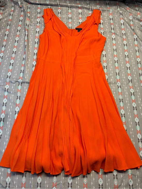 Ann Taylor Dresses & Skirts - 🍄Ann Taylor Vibrant Orange Dress